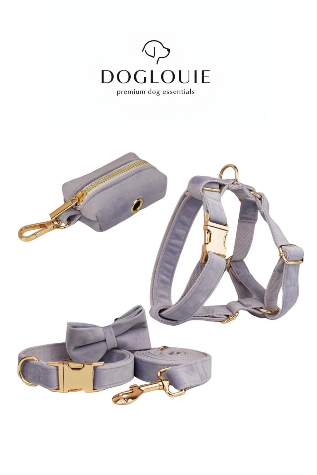 DogLouie®️ Elegance Walk Set – 5-teilig