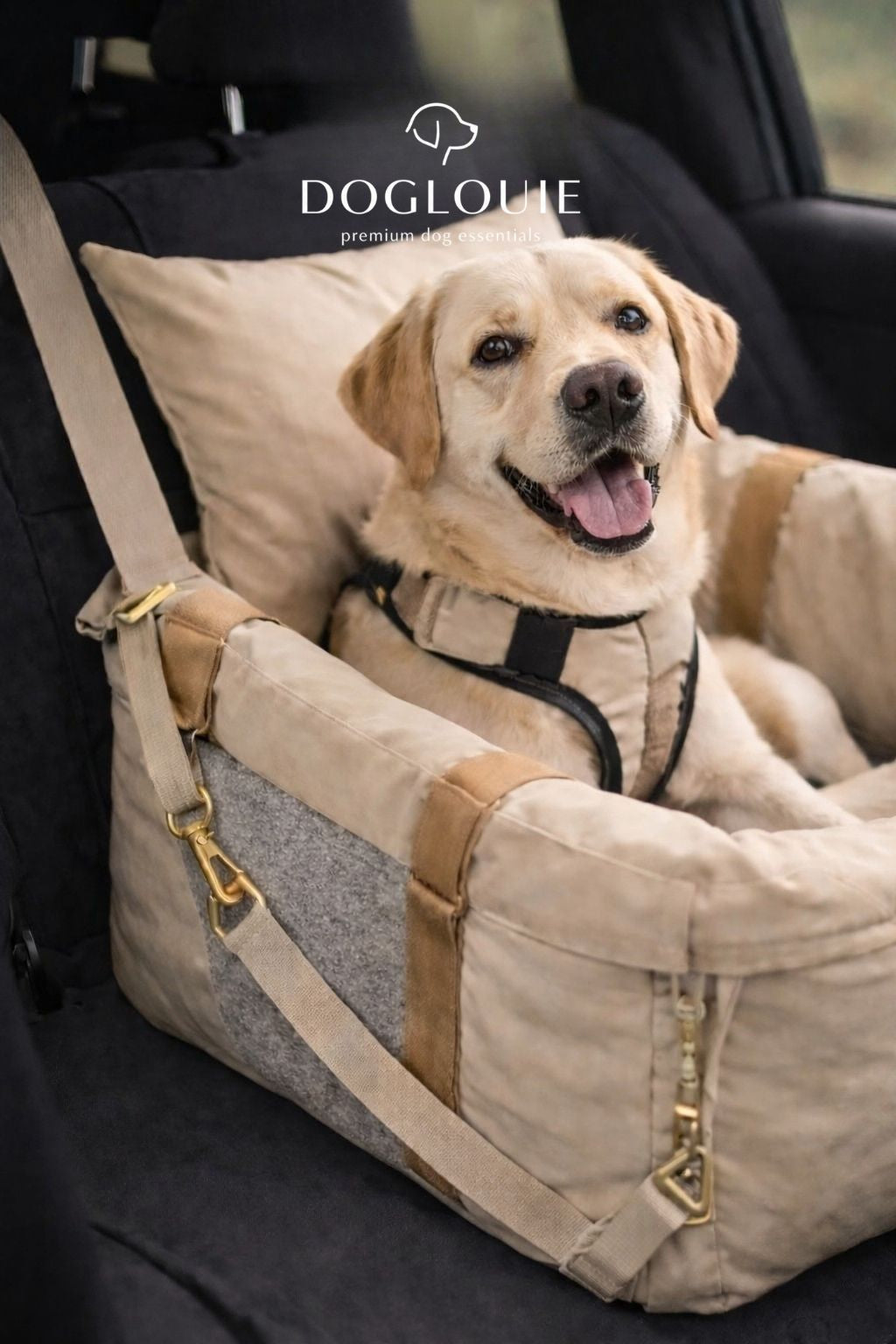 DogLouie®️ ComfortRide Autositz