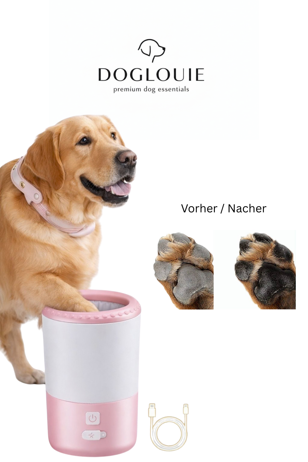 DogLouie®️ PawClean Pfotenreiniger