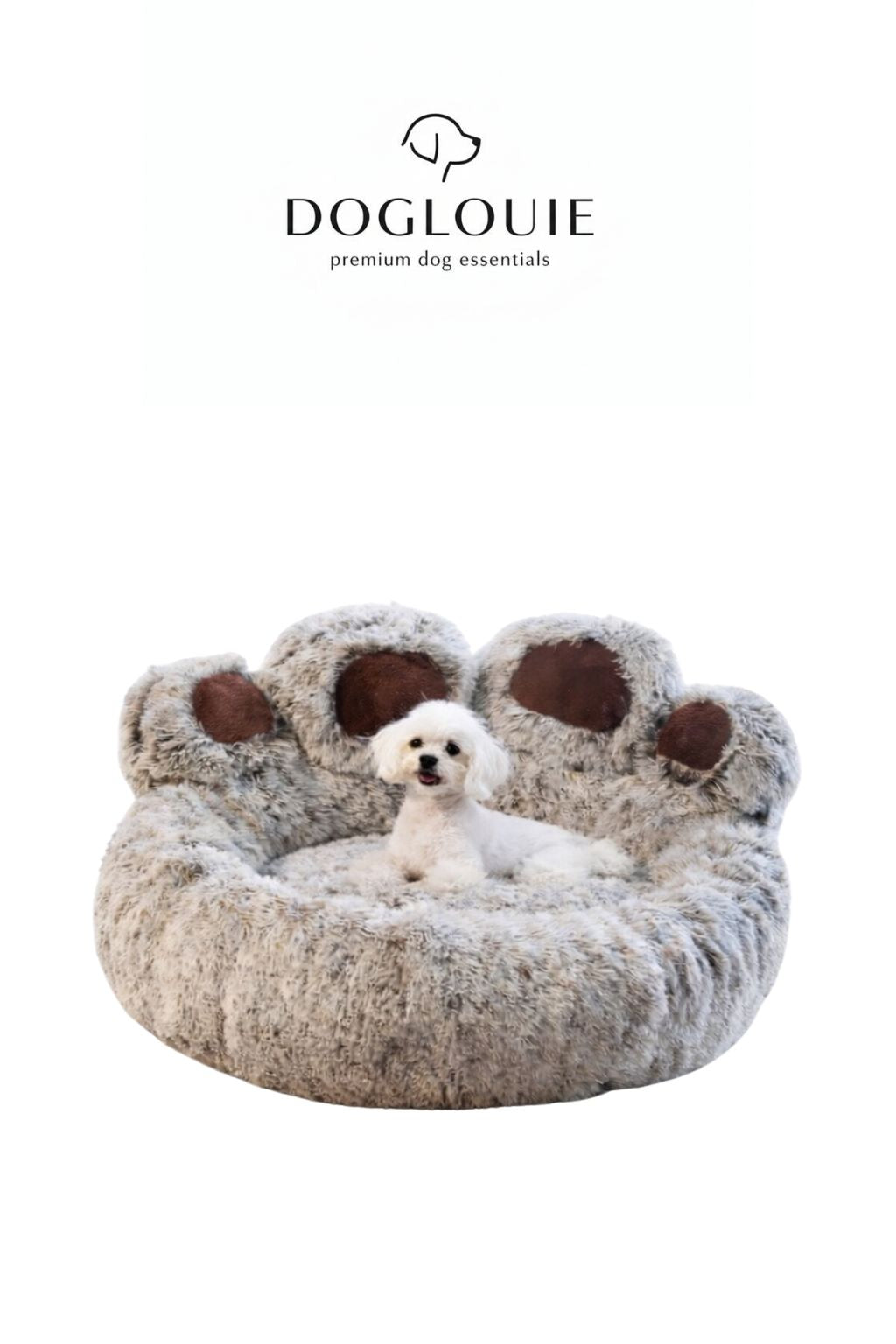 DogLouie®️ PawNest Hundebett