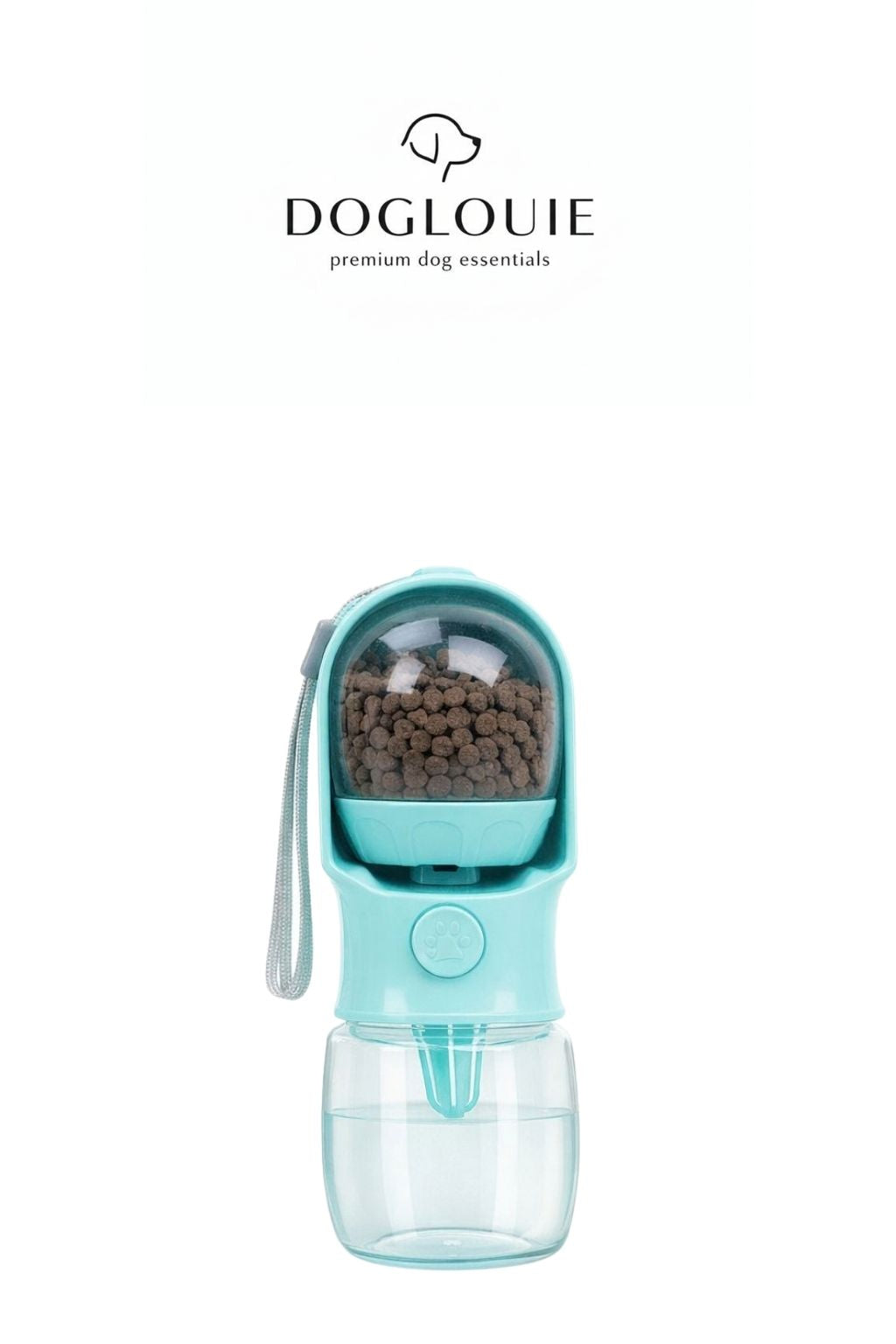 DogLouie®️ -Trink- & Futterflasche für unterwegs