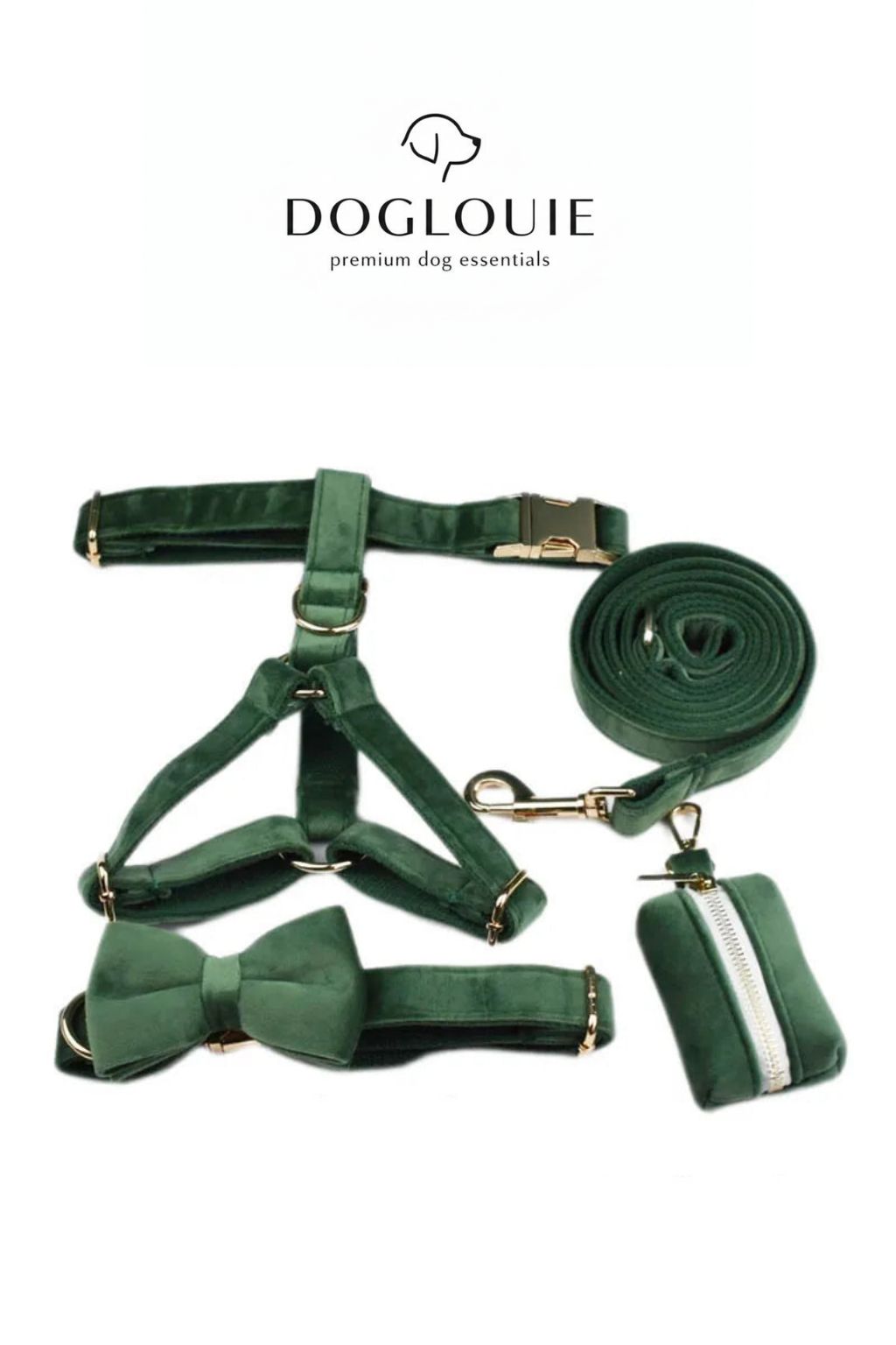DogLouie®️ Elegance Walk Set – 5-teilig