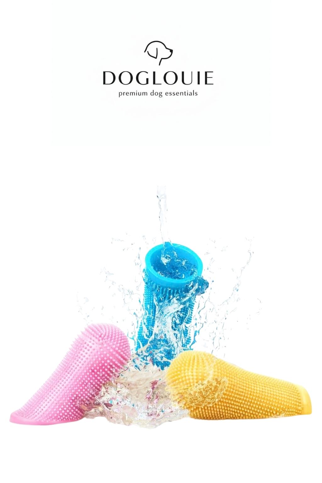 DogLouie®️ Finger-Zahnbürste für Hunde