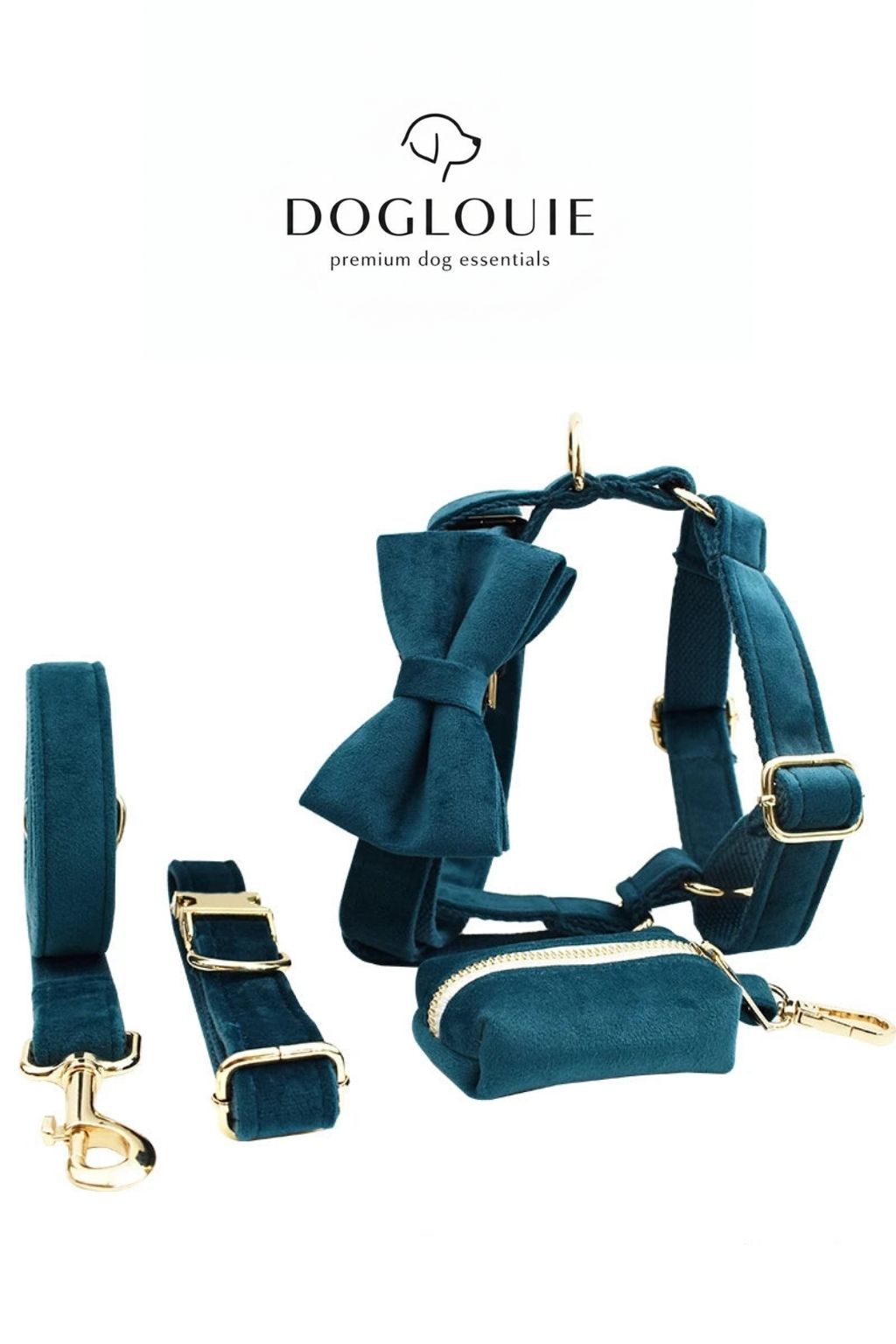 DogLouie®️ Elegance Walk Set – 5-teilig