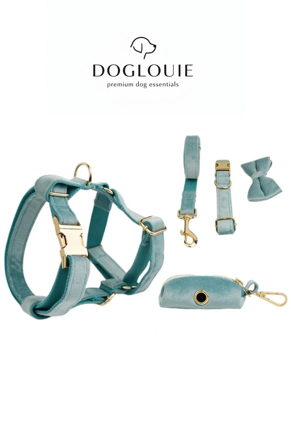 DogLouie®️ Elegance Walk Set – 5-teilig