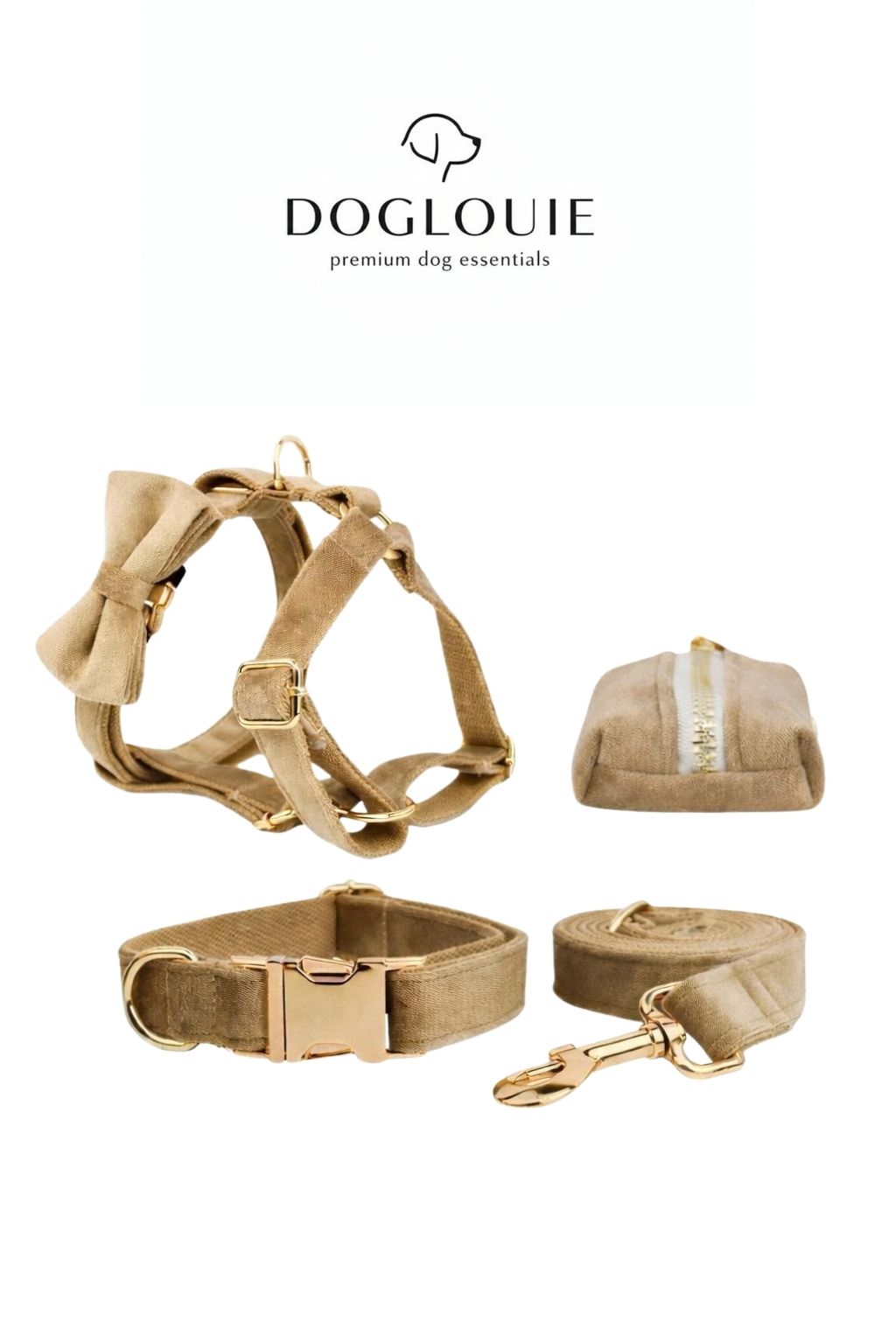 DogLouie®️ Elegance Walk Set – 5-teilig